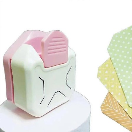 Tre-i-ett Hjørneavrundere Hjørnepresser Hjørnekutter, DIY Fotokort Visittkortkutter rund Kutter Papirkutter (FMY)