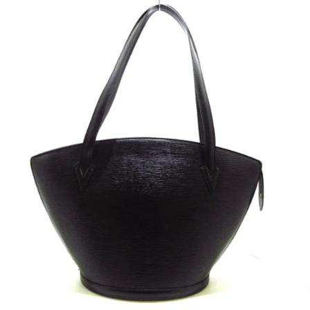 Louis Vuitton Vintage, Pre-owned Saint Jacques Handbag Zwart, Dames, Maat:ONE Size,leather