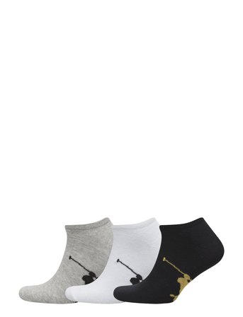 Polo Ralph Lauren Big Pony Sock 3-Pack - Multi/patterned - ONE SIZE