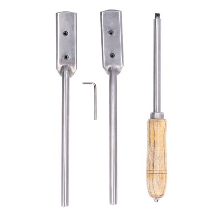 4 stk Hest Tand Float Rasp Høj Fleksibilitet Finpolering Jævnere Overflader Equine Dental Kit til Animal Farm