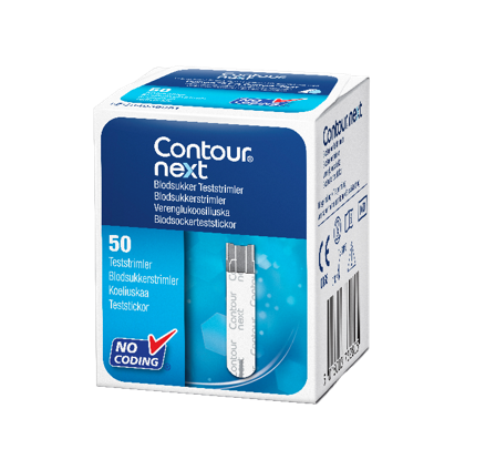Contour Next blodsukkerstrimler 50 stk