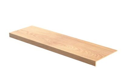 Lundbergs 81701 Enkelt trinn ek 1300x368x9 mm, Trapper & rekkverk