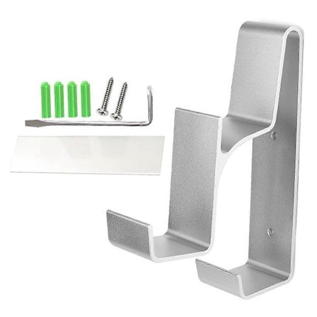 Dobbel veggmontert stativholder for spillkontrollere, hodetelefoner og hodesett