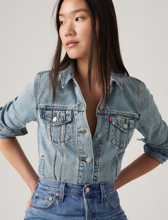 Levi's Original Trucker All Mine - Blue - XS