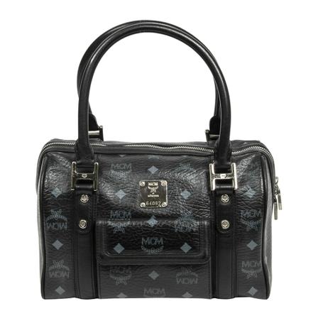 MCM Pre-owned, Pre-owned Handbags Zwart, Dames, Maat:ONE Size