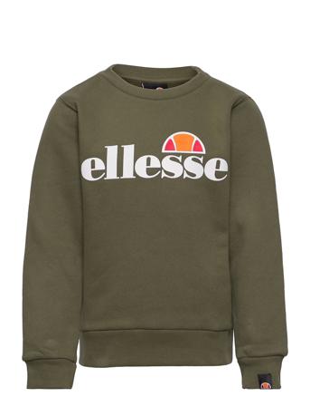 El Suprios Inf Sweatshirt Sweatshirt Trøje Beige Ellesse