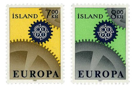 Island - AFA 410-411 - Postfrisk