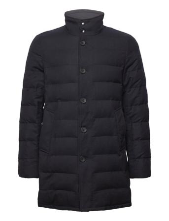 Bs Richmond Regular Fit Coat Navy Bruun & Stengade