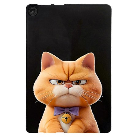 Til Lenovo Tab M10 (Gen 3) Etui Mønstertryk Slankt TPU Tablet Beskyttelsescover - Garfield Cat