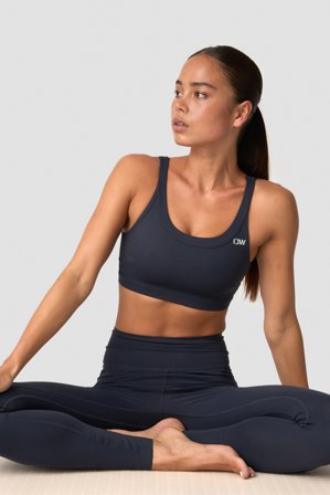 ICANIWILL - Nimble Sports Bra Navy - Sport-BH - Damen - ICIW