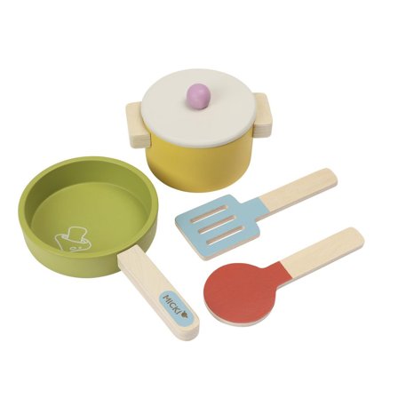 MICKI Grytset, 5 delar - Lyreco - Skola och förskola - Lekmaterial - Kök och matlek