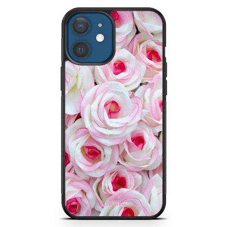 Bjornberry Hårdskal iPhone 12 - Rosa Rosor
