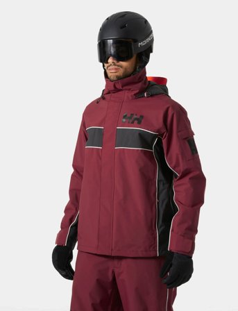 Helly Hansen Ullr D Shell Jacket 2.0 - Burgundy - M