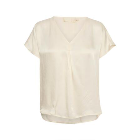 Soaked in Luxury, T-Shirts Beige, Dames, Maat:S