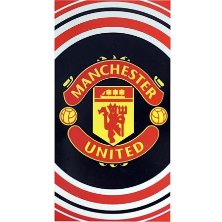 Manchester United FC Pulse Handduk Storlek One size Svart/Röd/Vit Svart/Röd/Vit Svart/Röd/Vit One size