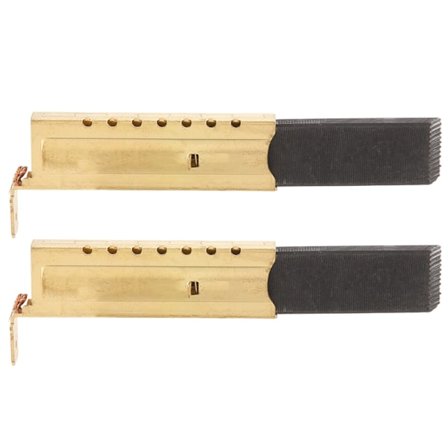2 st/set Tvättmaskin Motor Kolborste Insats L94MF7 för Tvättmaskin 5X13.5X39.6mm