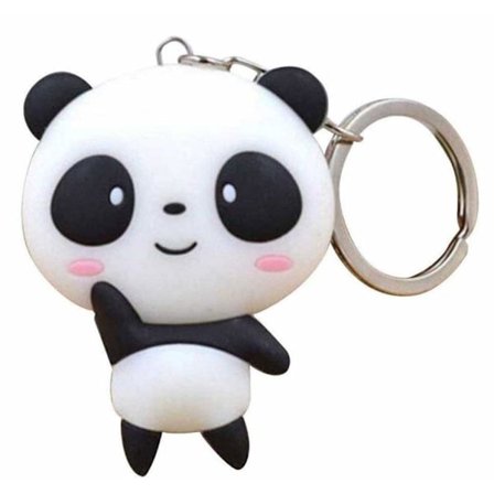 Sød panda nøglering til piger og kvinder.