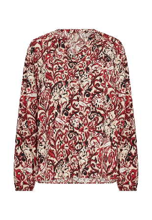 Soyaconcept SC-Vava 1 Shirt Skjortor Dam Röd M