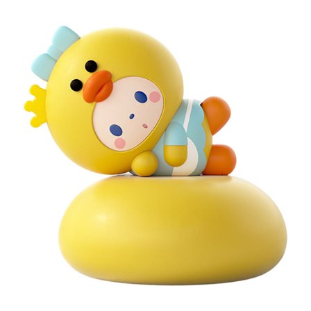 Søt Tegneserie Kylling Nedtellingstimer 60 Minutters Opptrekkbar Alarm Kjøkkentimer for Barn og Voksne