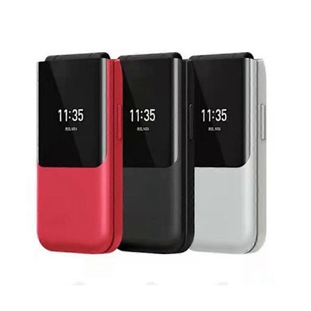 2720 Klaptelefon med dobbelt skærm, dobbelt SIM-kort og dobbelt standby-funktion, ældretelefon