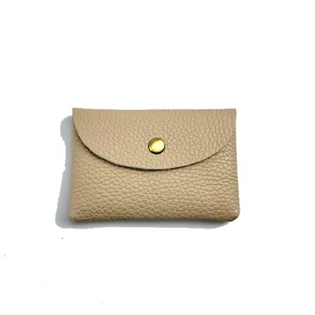 Mini læderpung til kort og mønter