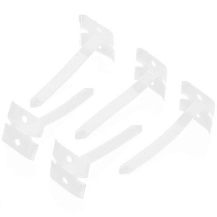 Flis Nivelleringssystem Klemmer - 100 STK, DIY Flis Nivelleringsavstandsstykker, Flisleggingsverktøy