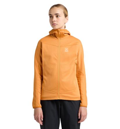Haglöfs Frost Mid Hood Women Desert Yellow - Naiset - S