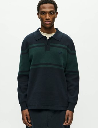 WOOD WOOD Wwcurt Polo 25212 - Navy - S