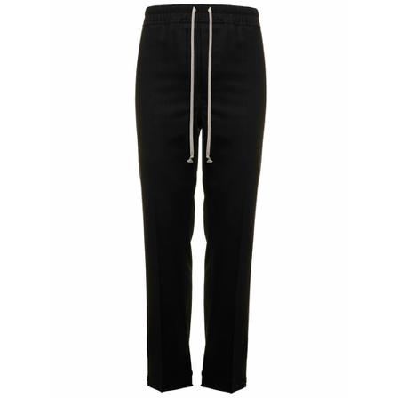Rick Owens, Trousers Zwart, Heren, Maat:M,wol