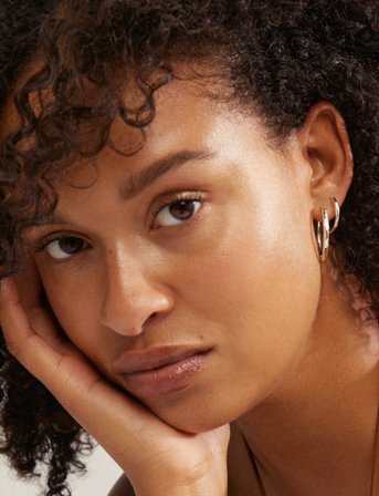 Pilgrim Eve Hoop Earrings 2-In-1 Set - Silver - ONE SIZE