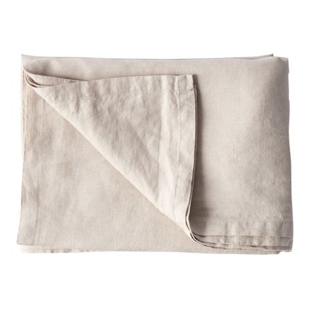 Tell me more Bordsduk i linne 145x330 cm, warm grey | Inredning > Textil > Duk | Bagaren och Kocken