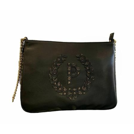 Pollini Shoulder Tass , Zwart , Dames , Maat: ONE Size Schoudertassen