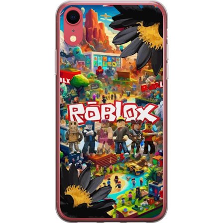 Kompatibelt Mobilskal till Apple Apple iPhone XR Roblox äventyrsvärld full av figurer, färgstarka spelmiljöer och actionfyllda byggvärldar - popu