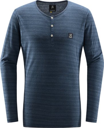 Haglöfs Dal LS Tee Men Men long-sleeved sweaters Blue XL