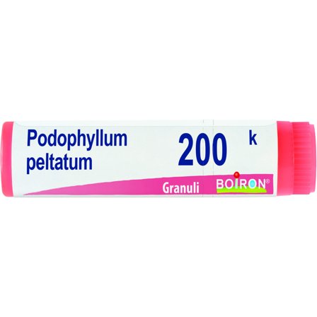 Boiron Podophyllum Peltatum Globuli 200K Dose 1g
