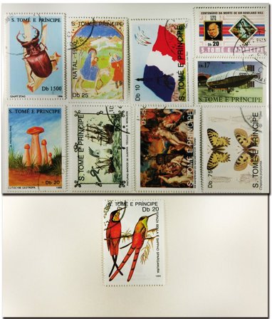 St. Tome III 10 forsk. sæt