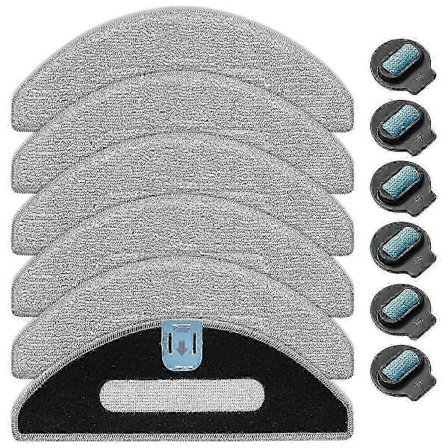 Til Combo i5/i5+/j5/j5+, 6 moppepuder + 6 væger