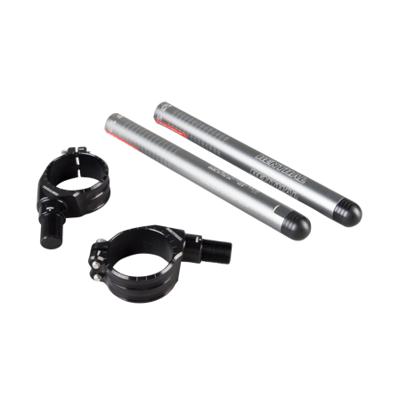 Clip-On Renthal Gen3 Schwarz-Titan