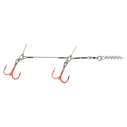 CWC PRO UV Orange Stinger, SS 60lb Junior Tandem 1