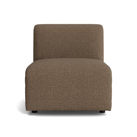 Wednesday 1 personers modul - Raisa Brun - 72x94x78 - Sofa - Raisa Brun 1-personers sofa modul med Massivt træ, chipboard & PU skum