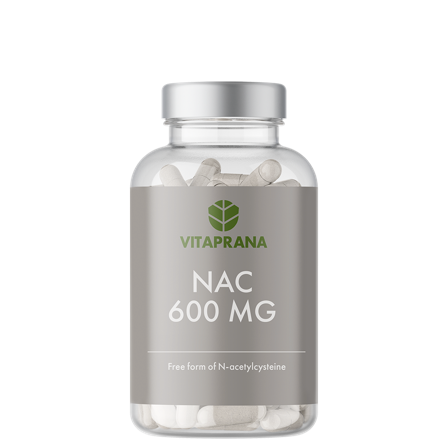 Vitaprana NAC 600 mg Aminosyre 100 kapsler