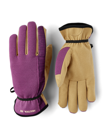 Hestra Pro Terra Utility Hagehanske Rosa/gul, Klær