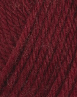 Garn NordWool 50 g Dunkelrot