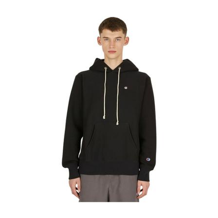 Champion Hoodies Sort, Herre, Størrelse: 2XL