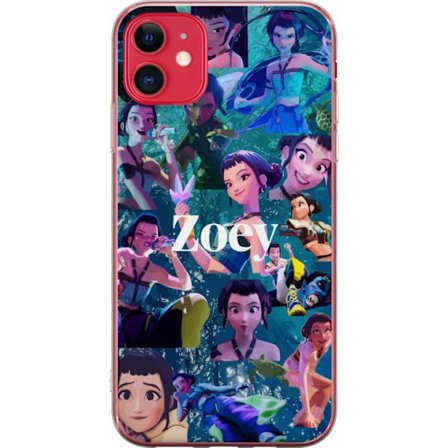 Yhteensopiva Puhelinkuori Apple iPhone 11 Kpop Demon Hunters Zoey Collage Mystic Forest Idol Energi Voima