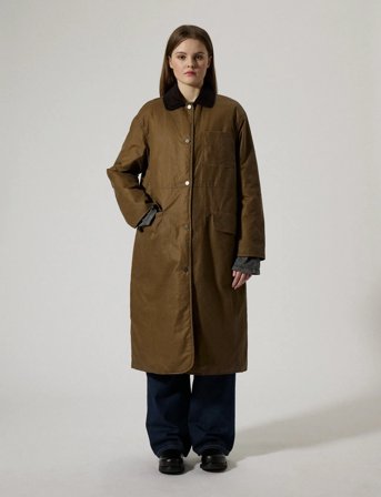 Brixtol Textiles Joan Jett Padded - Brown - XS