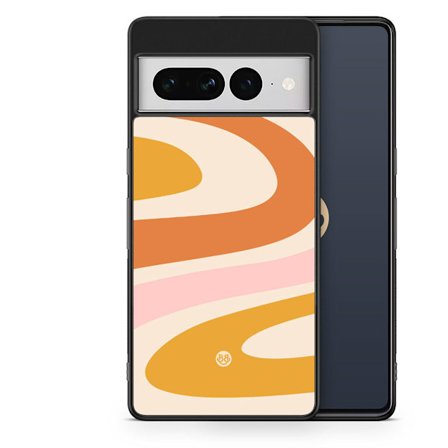 Bjornberry Skal Google Pixel 7 Pro - Orange 70-tal