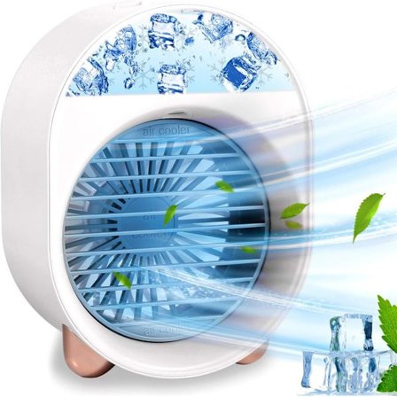 Portable Air Conditioner, Personal Air Cooler, Mini Portable Air Cooler Personal Air Cooler