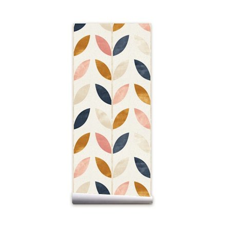 Itsekiinnittyvä terälehtikuvio, geometrinen optinen liima-arkki, turkis