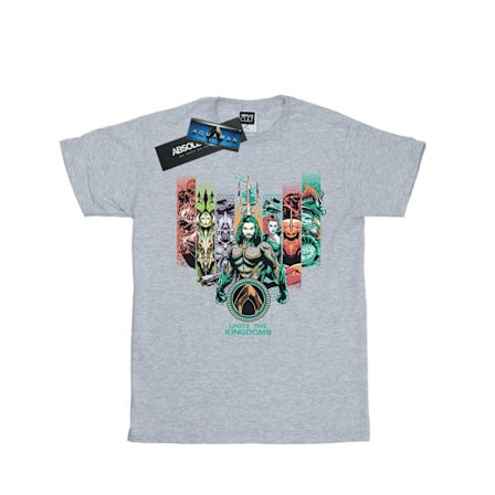 DC Comics Boys Aquaman Unite The Kingdoms T-Shirt 9-11 år Sp